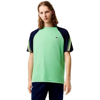 Oblečenie Muž Tričká s krátkym rukávom Lacoste CAMISETA HOMBRE   SPORT REGULAR FIT TH5196 Zelená