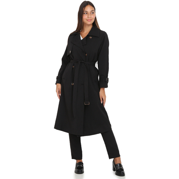 Oblečenie Žena Kabátiky Trenchcoat La Modeuse 62390_P141660 Čierna