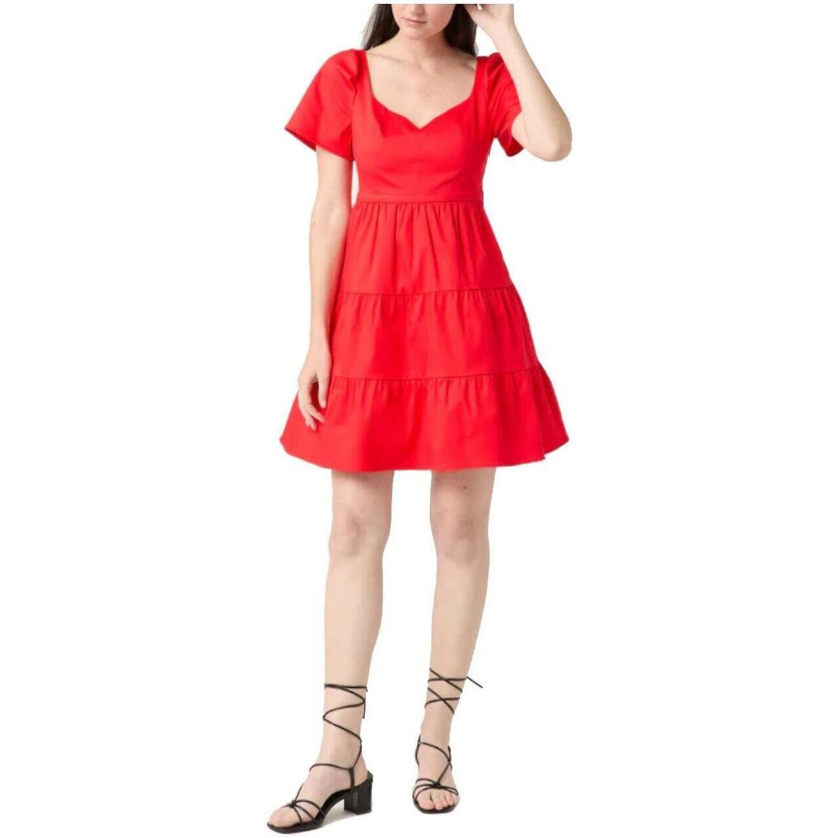 Oblečenie Žena Šaty Naf Naf  Červená