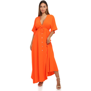 Oblečenie Žena Šaty La Modeuse 66762_P155477 Oranžová