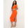 Oblečenie Žena Šaty La Modeuse 66782_P155513 Oranžová