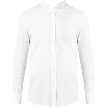 Oblečenie Muž Košele s dlhým rukávom Antony Morato MMSL00591-FA100083 | Super Slim Fit Biela
