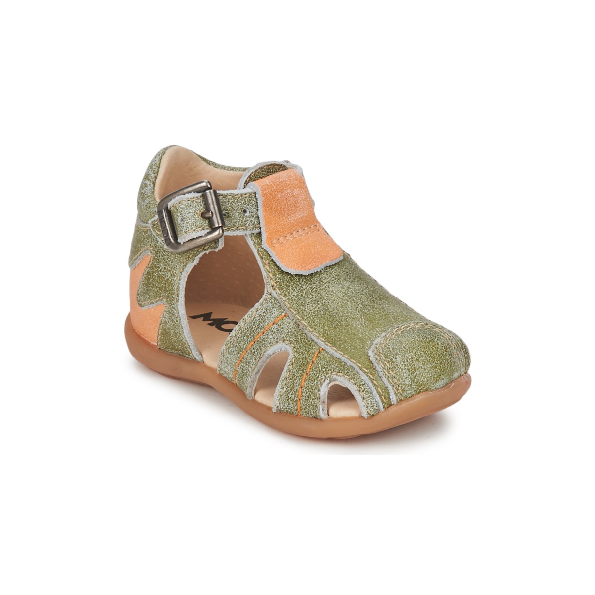 Topánky Chlapec Sandále Mod'8 ALUCINE Zelená / Oranžová