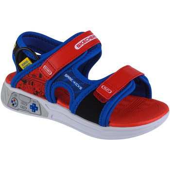 Topánky Chlapec Športové sandále Skechers Power Splash Červená
