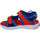 Topánky Chlapec Športové sandále Skechers Power Splash Červená
