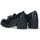 Topánky Žena Námornícke mokasíny Luna Collection 66458 Čierna