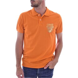Oblečenie Muž Tričká a polokošele Roberto Cavalli QXH01G KB002 Oranžová