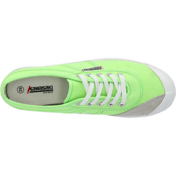 Kawasaki Original Neon Canvas shoe K202428-ES 3002 Green Gecko Zelená