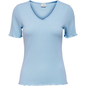 Oblečenie Žena Tričká s krátkym rukávom Jacqueline De Yong CAMISETA CANALE MUJER  15238718 Modrá