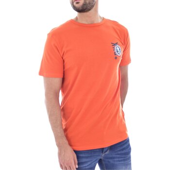 Oblečenie Muž Tričká s krátkym rukávom Bikkembergs BKK2MTS02 Oranžová