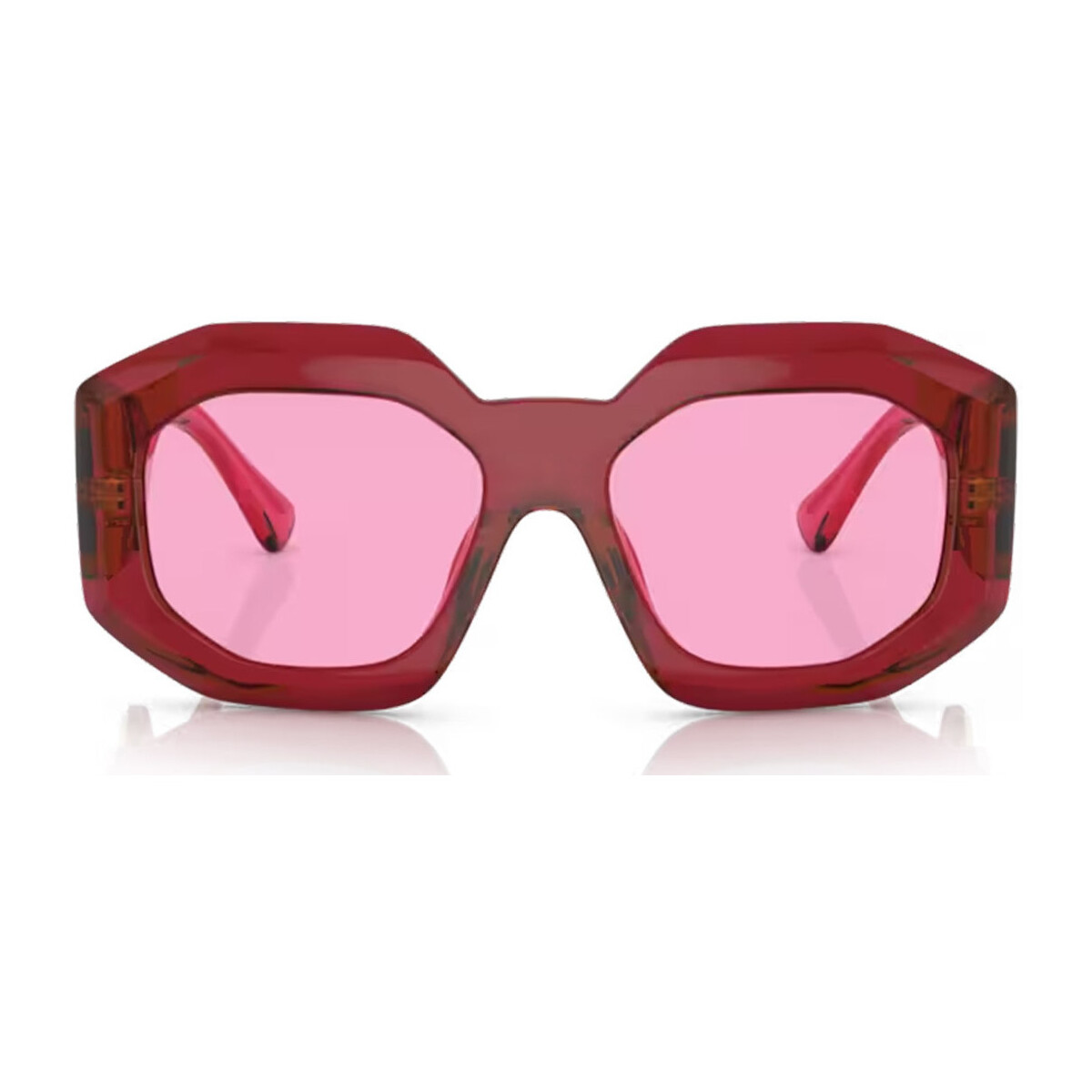 Hodinky & Bižutéria Slnečné okuliare Versace Occhiali da Sole  VE4424U 388/5 Červená