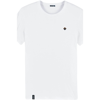 Oblečenie Muž Tričká a polokošele Organic Monkey T-Shirt  - White Biela
