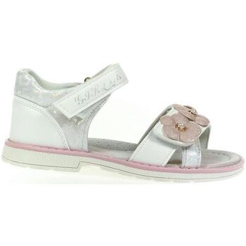 Topánky Dievča Sandále Csck.s Detské letné biele sandále ANNIE'S Biela