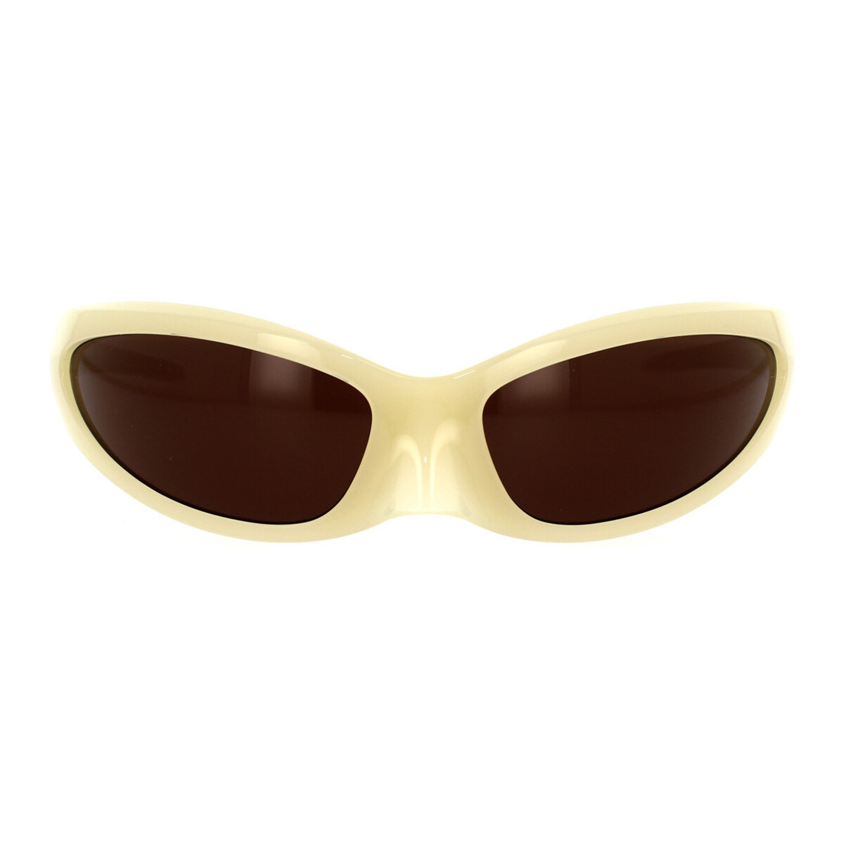 Hodinky & Bižutéria Slnečné okuliare Balenciaga Occhiali da Sole  Skin Cat BB0251S 003 Žltá