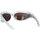 Hodinky & Bižutéria Slnečné okuliare Balenciaga Occhiali da Sole  Spike Rectangle BB0255S 003 Strieborná