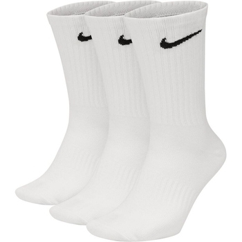 Spodná bielizeň Muž Ponožky Nike U NK EVERYDAY CUSH CREW 3 Biela