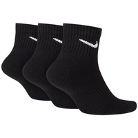 Spodná bielizeň Muž Ponožky Nike U NK EVERYDAY CUSH QTR 3P Čierna