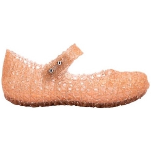 Topánky Deti Sandále Melissa MINI  Campana Papel B - Glitter Orange Oranžová