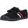 Topánky Módne tenisky Kawasaki Retro Shoe W/velcro K204505-ES 1001S Black Solid Čierna