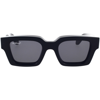 Hodinky & Bižutéria Slnečné okuliare Off-White Occhiali da Sole  Virgil 11007 Logo Bianco Čierna
