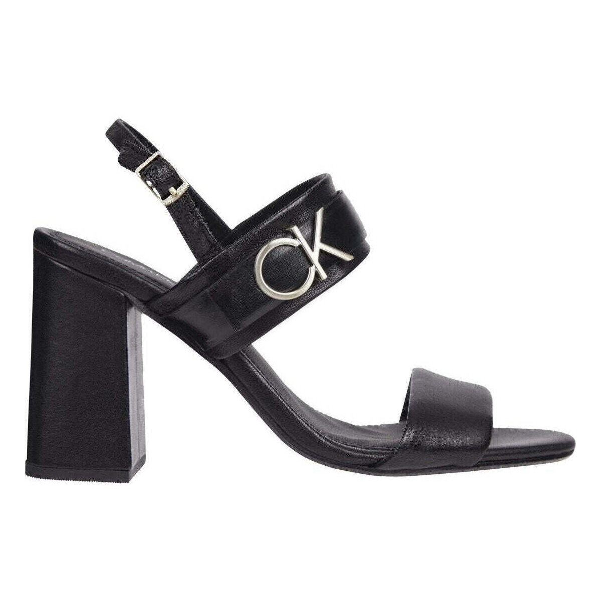 Topánky Žena Športové sandále Calvin Klein Jeans  Čierna