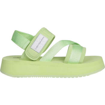 Topánky Žena Športové sandále Calvin Klein Jeans  Zelená