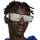 Hodinky & Bižutéria Slnečné okuliare Off-White Occhiali da Sole  Volcanite 17272 Strieborná