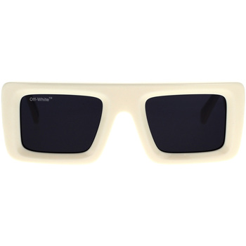 Hodinky & Bižutéria Slnečné okuliare Off-White Occhiali da Sole  Leonardo 10107 Biela