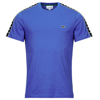 Oblečenie Muž Tričká s krátkym rukávom Lacoste TH7404 Modrá