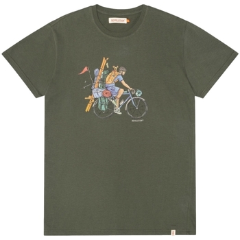 Oblečenie Muž Tričká a polokošele Revolution Regular T-Shirt 1333 CYC - Army Zelená