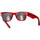 Hodinky & Bižutéria Slnečné okuliare Ray-ban Occhiali da Sole  Mega Wayfarer RB0840S 6679B1 Červená