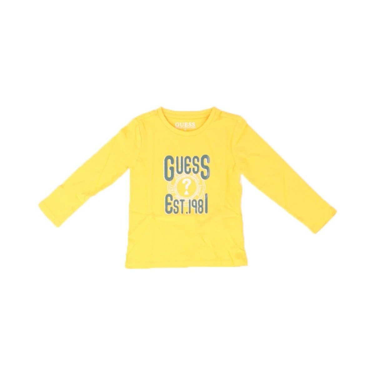 Oblečenie Chlapec Tričká s dlhým rukávom Guess N3YI24K8HM4 Žltá