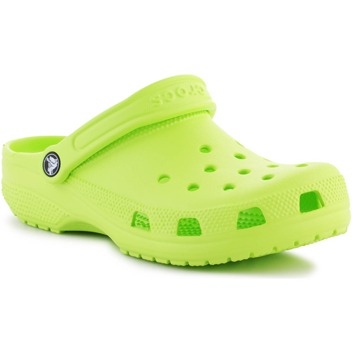 Topánky Šľapky Crocs UNISEX SANDÁLY  CLASSIC LIMEADE 10001-3UH Zelená