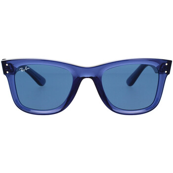 Hodinky & Bižutéria Slnečné okuliare Ray-ban Occhiali da Sole  Wayfarer Reverse RBR0502S 67083A Modrá