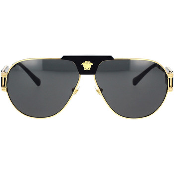 Hodinky & Bižutéria Slnečné okuliare Versace Occhiali da Sole  VE2252 100287 Zlatá