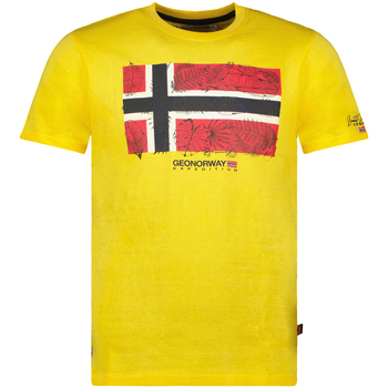 Oblečenie Muž Tričká s krátkym rukávom Geo Norway SW1239HGNO-LEMON Žltá