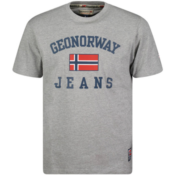 Oblečenie Muž Tričká s krátkym rukávom Geo Norway SX1044HGNO-BLENDED GREY Šedá