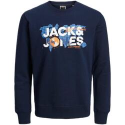 Oblečenie Muž Mikiny Jack & Jones  Modrá