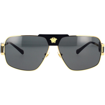 Hodinky & Bižutéria Slnečné okuliare Versace Occhiali da Sole  VE2251 100287 Zlatá