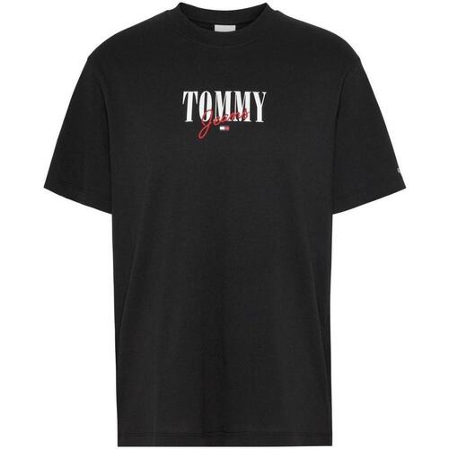 Oblečenie Žena Tričká s krátkym rukávom Tommy Hilfiger  Čierna