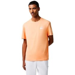 Oblečenie Muž Tričká s krátkym rukávom Lacoste CAMISETA HOMBRE   REGULAR FIT TH9665 Oranžová