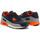 Topánky Muž Módne tenisky Shone 005-001 Navy/Orange Modrá