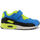 Topánky Muž Módne tenisky Shone 005-001-V Royal/Yellow Modrá