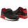 Topánky Muž Módne tenisky Shone 005-001-V Black/Red Čierna
