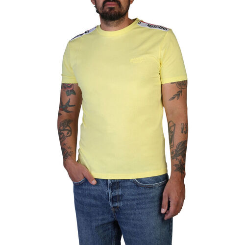 Oblečenie Muž Tričká s krátkym rukávom Moschino A0781-4305 A0021 Yellow Žltá