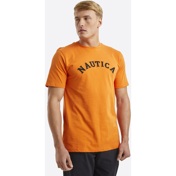 Oblečenie Muž Tielka a tričká bez rukávov Nautica Trent Oranžová