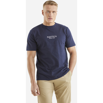 Oblečenie Muž Tielka a tričká bez rukávov Nautica Nevada Modrá