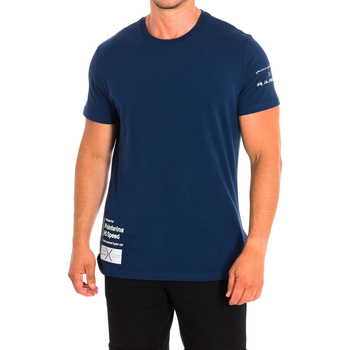 Oblečenie Muž Tričká s krátkym rukávom La Martina RMRP60-JS092-07017 Námornícka modrá
