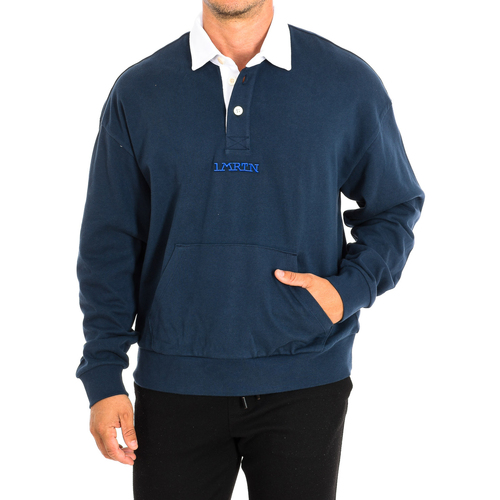 Oblečenie Muž Polokošele s dlhým rukávom La Martina TMF002-JS305-07017 Námornícka modrá