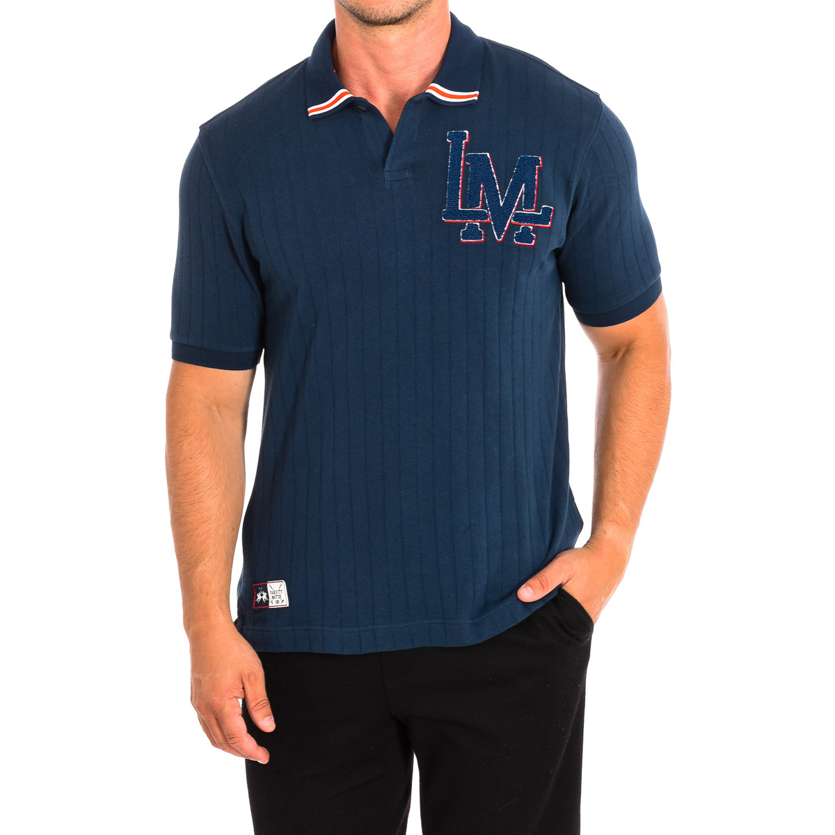 Oblečenie Muž Polokošele s krátkym rukávom La Martina TMP019-JS325-07017 Námornícka modrá